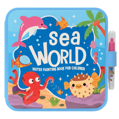 Montessori Mess-Free Water Coloring Book