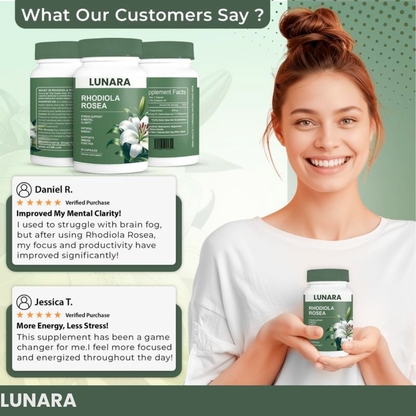 Lunara Rhodiola Rosea Capsules