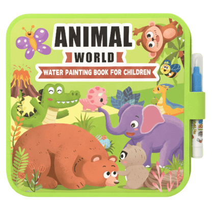 Montessori Mess-Free Water Coloring Book