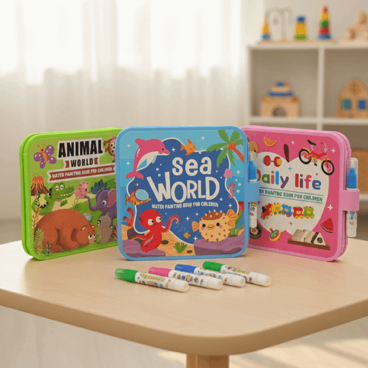 Montessori Mess-Free Water Coloring Book